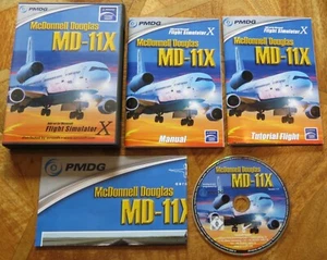 PMDG McDonnell Douglas MD-11X (PC DVD-ROM) Add On Flight Simulator Sim X FSX FS - Imagen 1 de 4