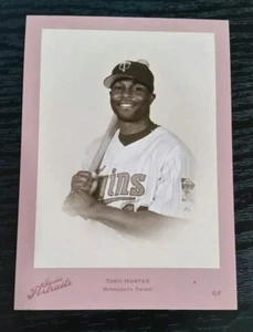 2005 Studio Portraits Certified Materials Torii Hunter /30 - Picture 1 of 2
