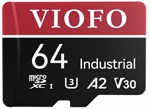 VIOFO 64GB Professional High Speed MLC Micro SDXC UHS-1 Memory Card with Adapter - Picture 1 of 7