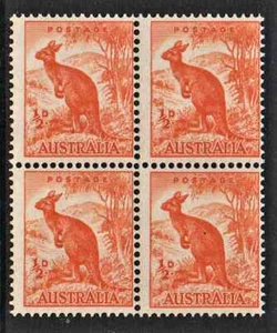MNH B4 " RED KANGAROO " Australia ( 1949 ) - Picture 1 of 1