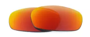 NEW POLARIZED CUSTOM FIRE RED LENS FOR RAY BAN RB2129 SIDESTREET SUNGLASSES - Picture 1 of 3