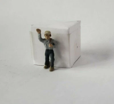 Artista #1148 - Estudante com Mochila - Figura Escala O - Modelo de Trens - NOVO - Imagem 1 de 3