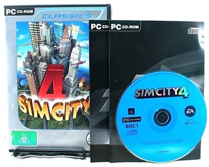 Sim City 4 ● PC ● 3x CD-Rom ● Vintage 2002 Classics Edition w/ Dolby Pro Logic   - Picture 1 of 4