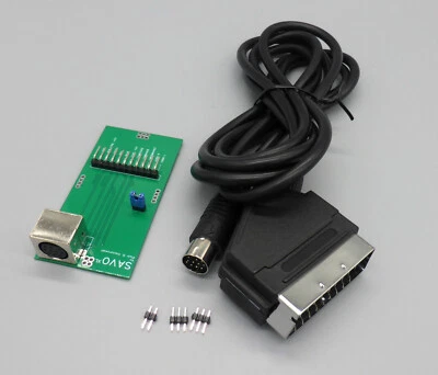 SAVO Ersatzplatine für den RF-Modulator Atari XL + Kabel - Bild 1 von 4