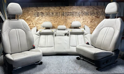 JUEGO ASIENTOS CUERO DELANTERO TRASERO IZQUIERDO Y DERECHO HYUNDAI SONATA HYBRID 20-23 OEM 72K Foto 1 de 4