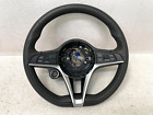 17 18 19 20 21 22 Alfa Romeo Giulia Steering Wheel Assembly Black 1354 OEM