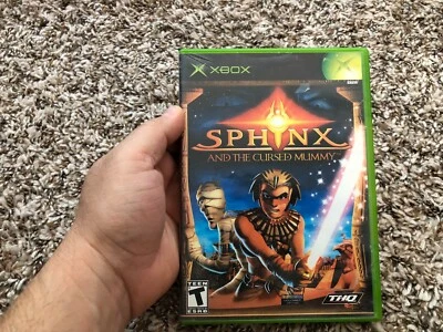 Sphinx and the Cursed Mummy (Xbox, 2003) W/O Manual Tested - Image 1 of 4