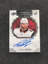 2017-18 UPPER DECK PREMIER TOBIAS RIEDER MAGNIFICENT MARKS AUTO #MM-TR