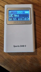 Roberts SportsDAB5 DAB DAB+ FM Radio Pocket Size Portable - Picture 1 of 13