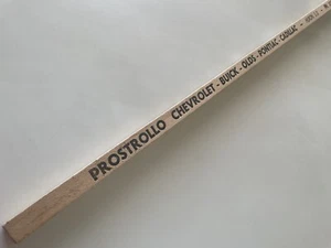 Vintage PROSTROLLO CHEVROLET OLDSMOBILE BUICK PONTIAC CADILLAC Square Yardstick - Picture 1 of 6