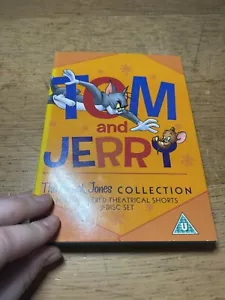 TOM AND JERRY THE CHUCK JONES COLLECTION DVD 2 DISCS 34 SHORTS - Picture 1 of 2