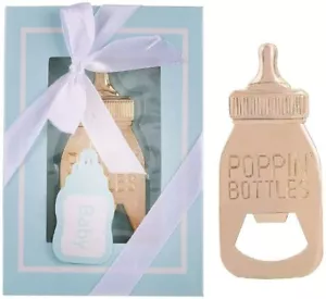 Bottle Opener Baby Boy Shower Favor Gift Guest Supplies Poppin Bottles 1 Piece - Picture 1 of 2