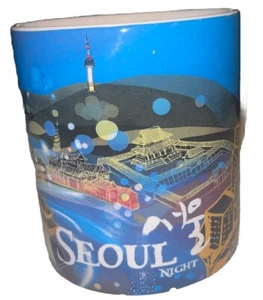 Starbucks Seoul Korea Mug “At Night" 2012 Worldwide 16 oz Coffee Cup - Picture 1 of 7