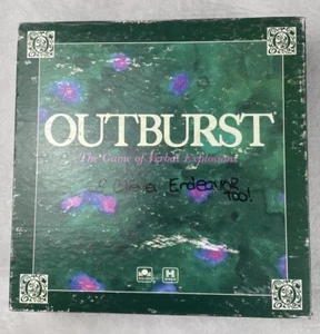 Vintage 1988 Outburst Board Game 100% Complete - Picture 1 of 7
