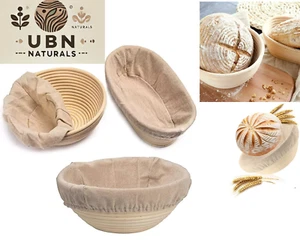 Gärkorb Gärkörbchen Brotteig rund oval Korb Brotform Peddigrohr Brot Teig Korb - Bild 1 von 14