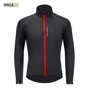 Chaqueta de ciclismo impermeable para hombres Abrigo ligero para correr Bicicleta MTB Camisetas de bicicleta - Imagen 1 de 12
