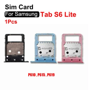 Samsung Galaxy Tab S6 Lite (2022) P613 P619 Sim Tray SD Card Slot Holder Read - Picture 1 of 2