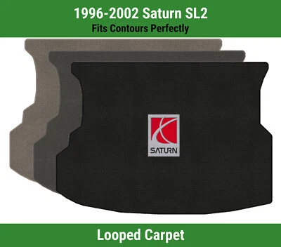 Alfombra de maletero Lloyd Classic Loop para Saturn SL2 1996-2002 con logotipo de Saturn Foto 1 de 4