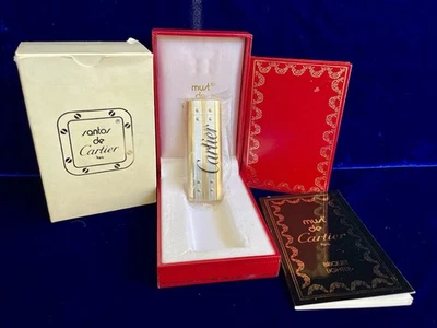 Rare Cartier Santos Lighter 18K Gold Screw New Sealed Old Stock Condition - Image 1 of 4