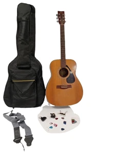 Yamaha FG-335 Acoustic Guitar Vintage 1970s Solid Wood Dreadnought Needs String - Picture 1 of 15