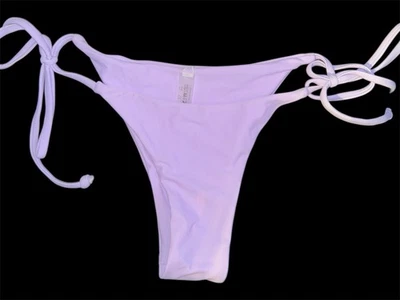 Sexy parte inferior de bikini ZAFUL con cordón lateral talla M púrpura descarado Foto 1 de 2