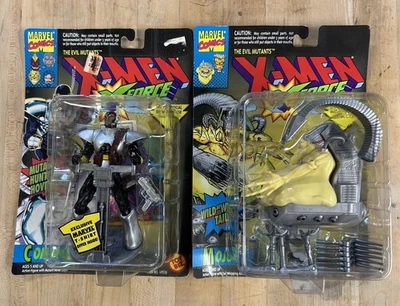 Figuras de acción Toy Biz The Uncanny X-Men X-Force Mojo y Comcast Foto 1 de 2