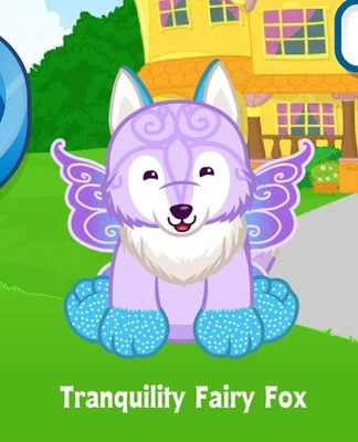 Webkinz Classic Tranquility Fairy Fox Adoption Code Only Messaged! PROMO PET - Image 1 of 2