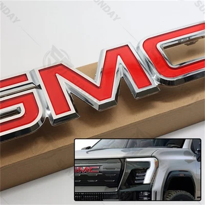 For GMC Front Grille Emblems Badge For Yukon/Yukon XL 2007-2014 Acadia 2007-2016 Foto 1 de 4
