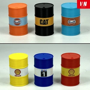 1:10/18 Oil Drum Model Garage Workshop Maintenance Scenes Model Prop Accessory - Picture 1 of 17