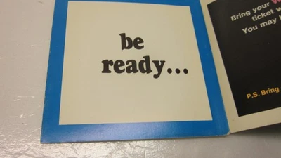 NOS MOPAR NEW CAR ANNOUNCEMENT 1967  DEVILS RED HEART WIN YOU OVER - Image 1 of 4