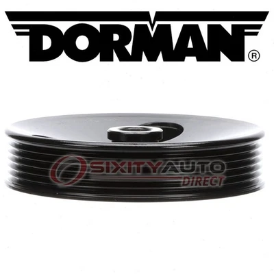 Dorman Power Steering Pump Pulley for 1988-1989 Eagle Premier 2.5L L4 Hoses ph - Image 1 of 4