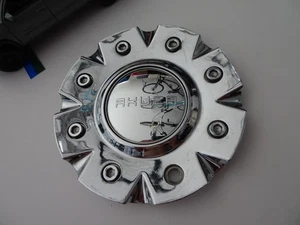 AKUZA Chrome Custom Wheel Center Cap # EMR0843-CAR-CAP, LG1209-33 - Picture 1 of 3