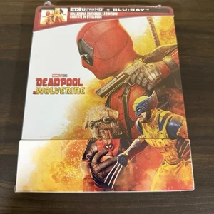 Deadpool & Wolverine w. Steelbook (4K UHD + Blu-ray, EU Import, Region Free) V1 - Picture 1 of 2