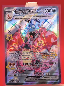 Charizard ex SVP074 Paldean Fates Holo Rare Promo Pokemon Karte *Neu* - Bild 1 von 14