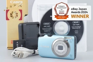 Canon PowerShot A3200 IS Blue 14.1 MP Digital Camera w/ Box [Very Good] - Picture 1 of 12