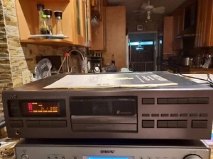 FOR PARTS-JVC XL-M415TN Compact Disc Player 6+1 -POWERS ON+BONUS: 6cd CARTRIDGE - Picture 1 of 4