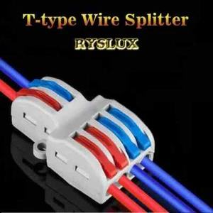 Connettore cavo push-in SPL-42 2 a 4 PIN filo cavo splitter morsetti di collegamento - Foto 1 di 12