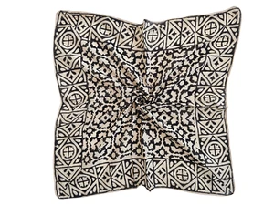 100 % Baumwolle Hand Blockdruck weiches Bandana Damen Bandana Halstuch Bohemian - Bild 1 von 4