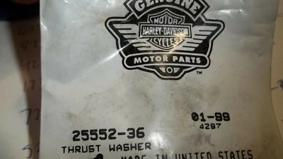 Harley Davidson OEM nueva cuña 25552-36 #8199 Foto 1 de 2