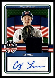2023 Panini Stars & Stripes COY JAMES MATERIAL AUTO 15U-CJ - Picture 1 of 2