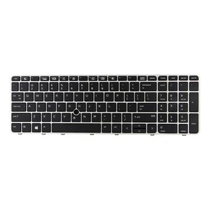 US Backlit Keyboard for HP EliteBook 755 G3 G4 850 G3 850 G4 836623-001 - Picture 1 of 3