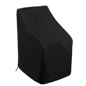 Outdoor Garden Stackable Chair Cover Patio Furniture Oxford Waterproof Protector - Picture 1 of 8