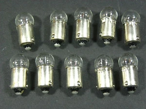 Lionel Lampadine Treni #51 Base Baionetta 6 - 8 Volt - Trasparente - Foto 1 di 1