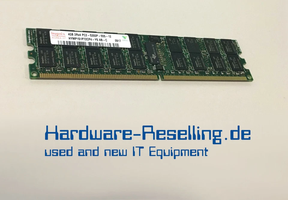 HP 8GB Kit (2x 4GB) 240Pin Dimm 405477-061 ECC Reg Server Memory Module - Photo 1/1