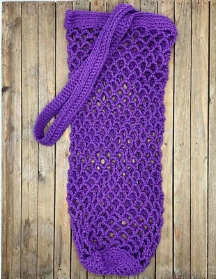 Bolsa de esterilla de yoga - ¡Tú eliges! Pilates, Gimnasio, Portador, Yogui, Hecho a Mano, Crochet Foto 1 de 3