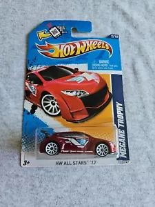 2012 Hot Wheels MEGANE TROPHY Red 122/247 LITTLE BEND All Stars - Picture 1 of 8