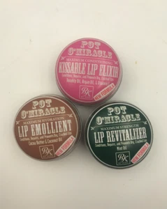 RUBY KISS POT O'MIRACLE LIPPENBALSAM: WEICHMACHEND, REVITALISIERER ODER KISSABLE LIP ELIXER - Bild 1 von 4