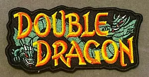 DOUBLE DRAGON embroidered figure patch action hat street fighter mortal kombat - Picture 1 of 2