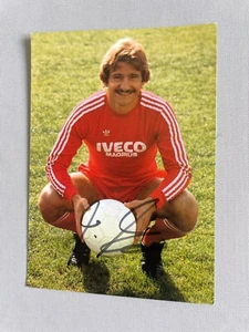 WOLFGANG DREMMLER Bayern Vizeweltmeister 1982 signed IVECO Autogrammkarte 10x15 - Picture 1 of 1