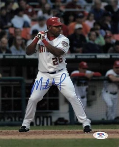 MARLON BYRD signed 8x10 photo PSA/DNA Washington Nationals Autographed - Picture 1 of 1